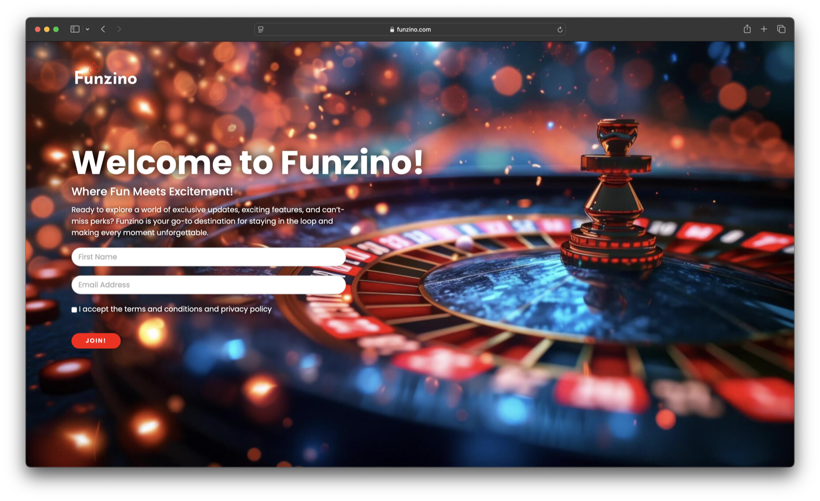 Landing page builder